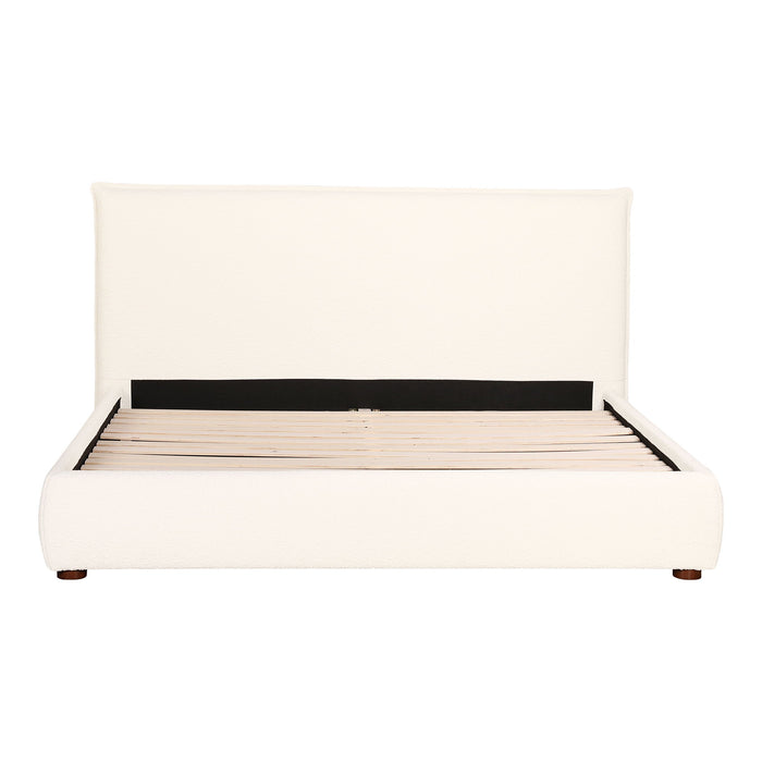 Recharge - Queen Bed Upholstery - White