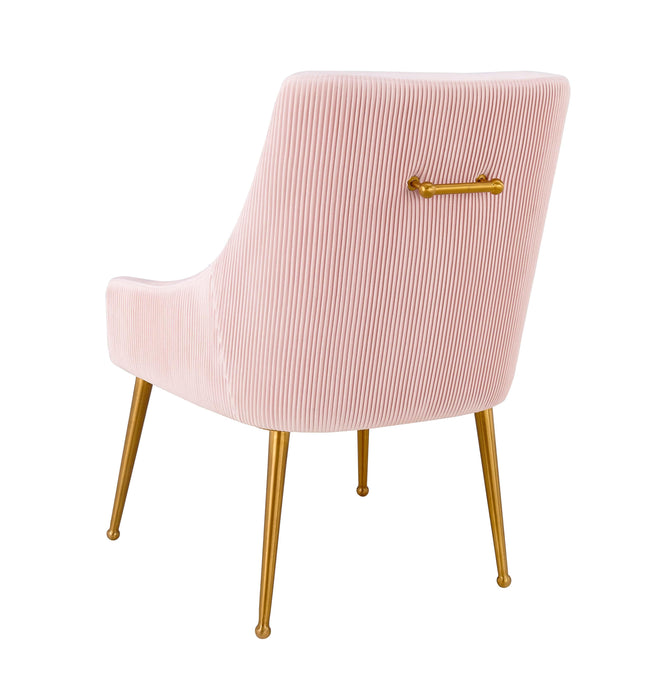 Beatrix - Pleated Velvet Side Chair