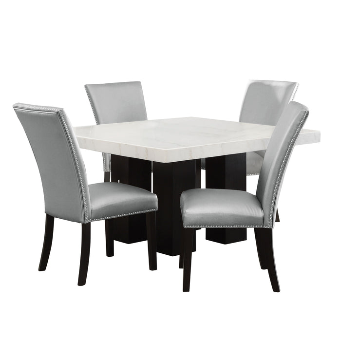 Camila - Square Dining Set - White Top