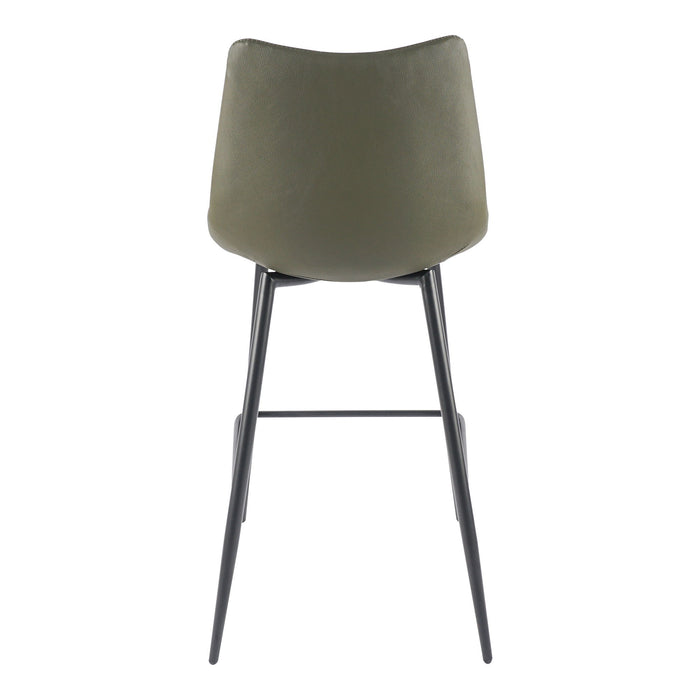 Alibi - Counter Stool Stool (Set of 2) - Dark Green