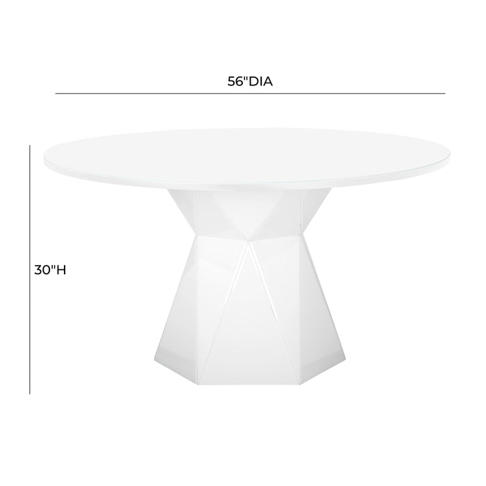 Iris - Glass Dining Table