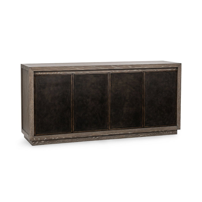 Tribecca - 4 Door Cabinet - Mocha Brown