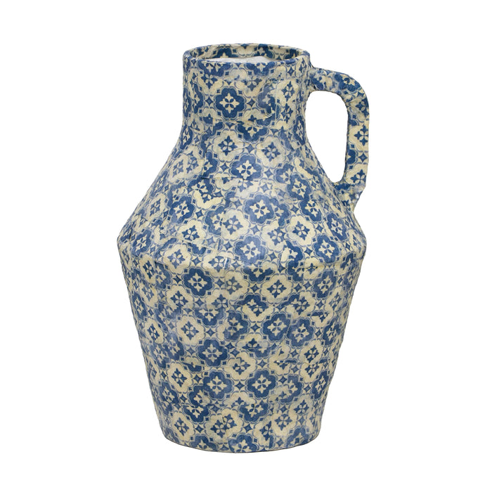 Cotton Mache - Tile Vase - Lisbon