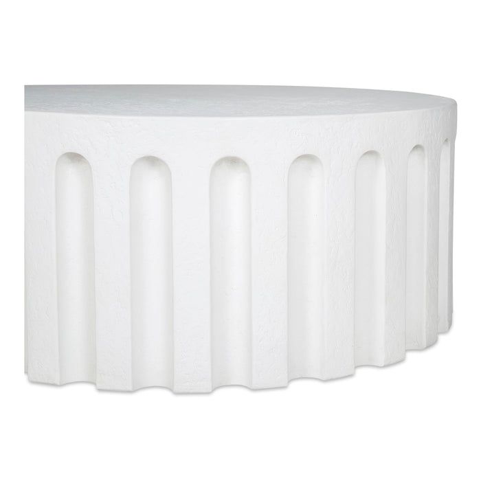 Eris - Outdoor Coffee Table - White