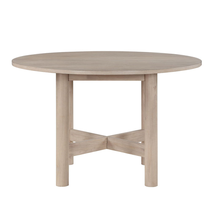 Gabby - Round Dining Table - Light Brown