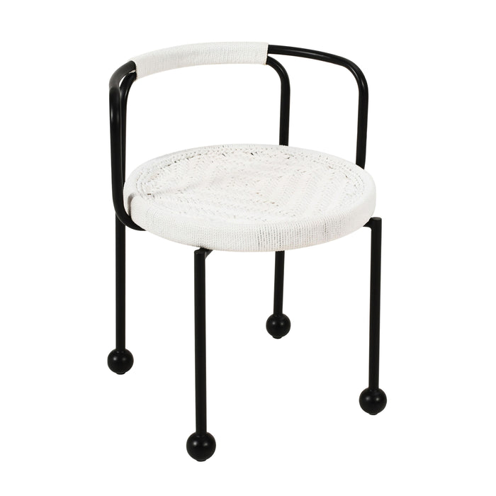 Pansy - Outdoor Dining Chair - Cream