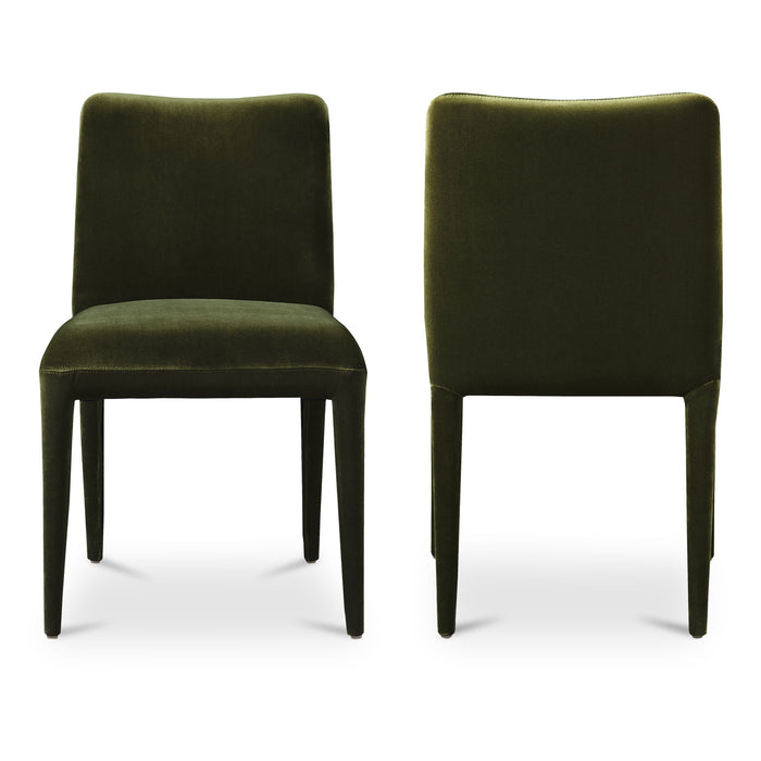 Calla - Velvet Dining Chair (Set of 2) - Green