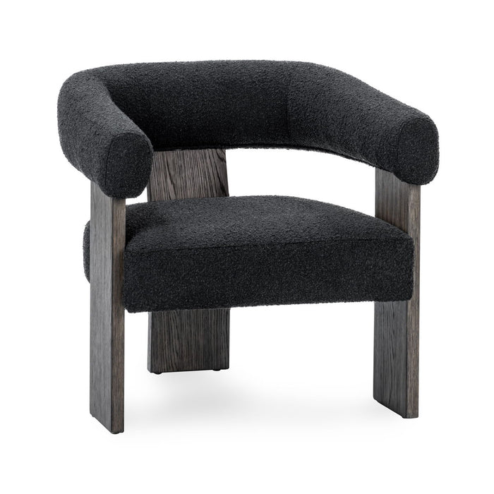 Julina - Upholstered Accent Chair - Charcoal