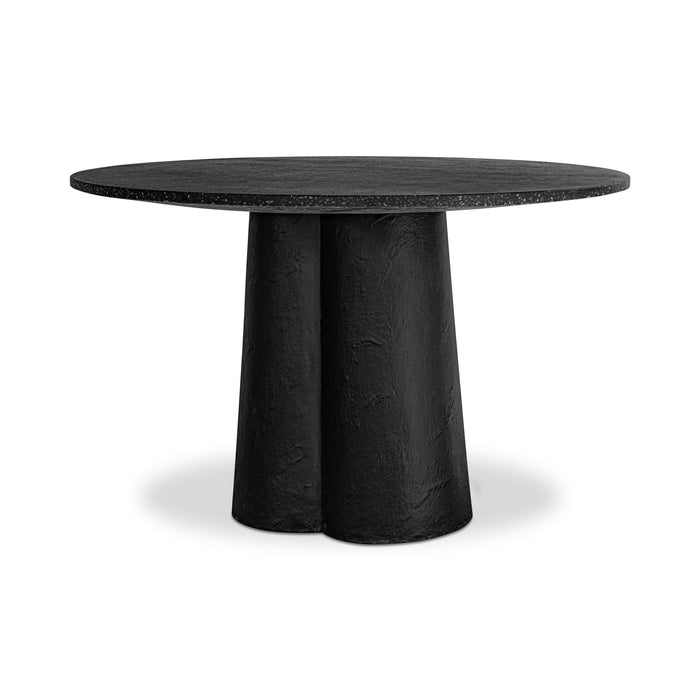 Mono - Dining Table - Black - Cement