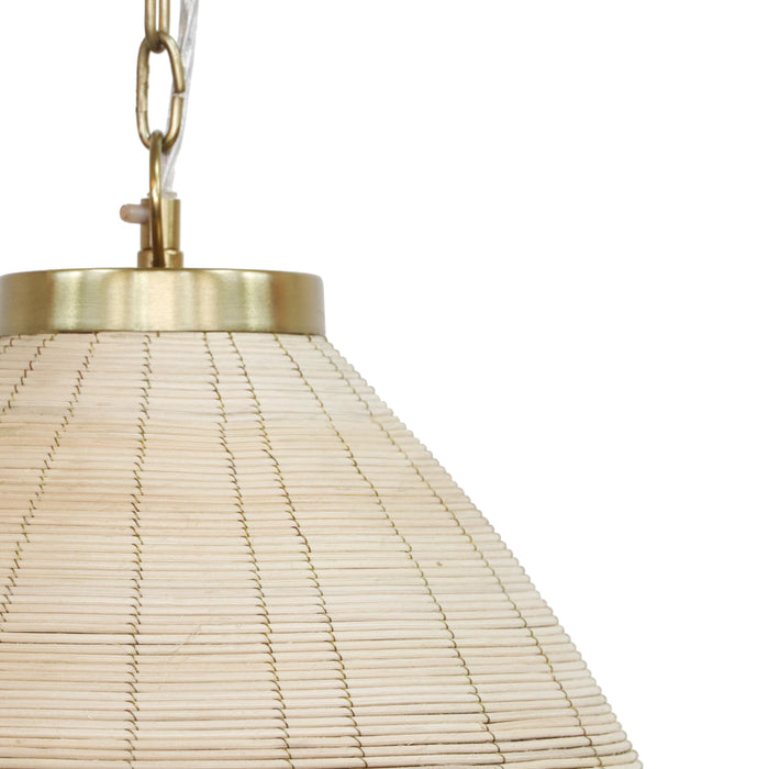 Kelsey - Rattan Pendant Lamp - Natural