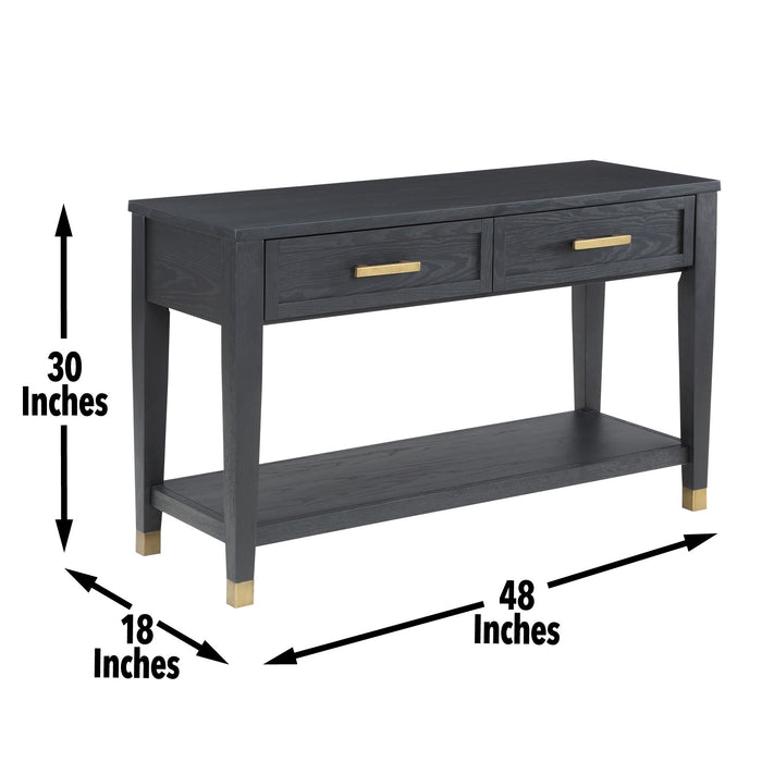 Yves - Sofa Table - Black