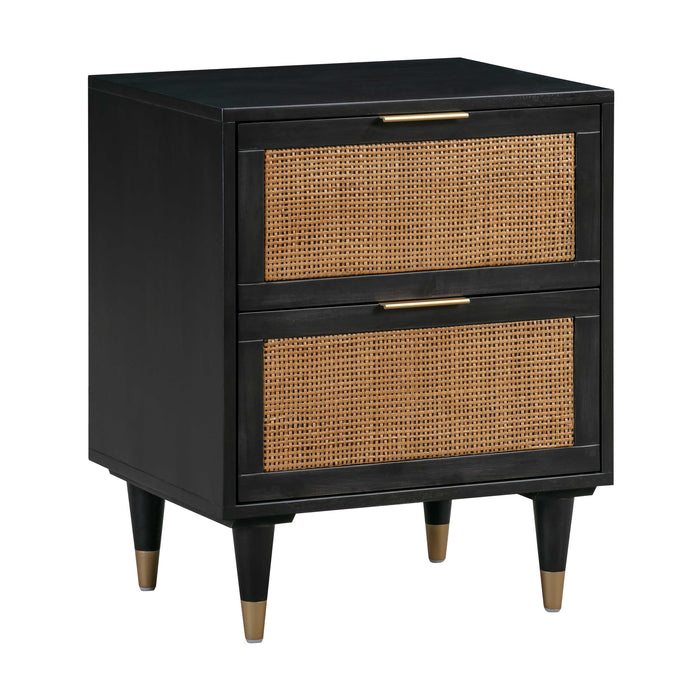 Sierra Noir - Nightstand - Black