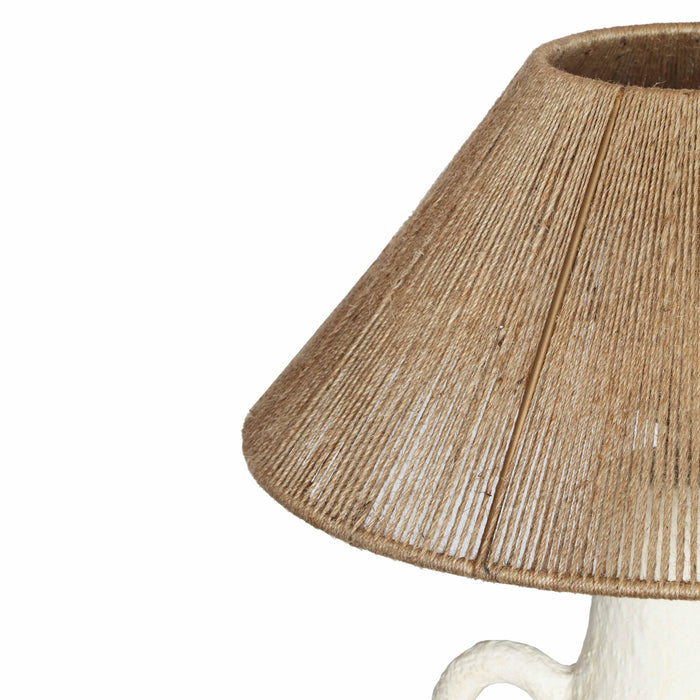 Lalit - Table Lamp - Natural / White