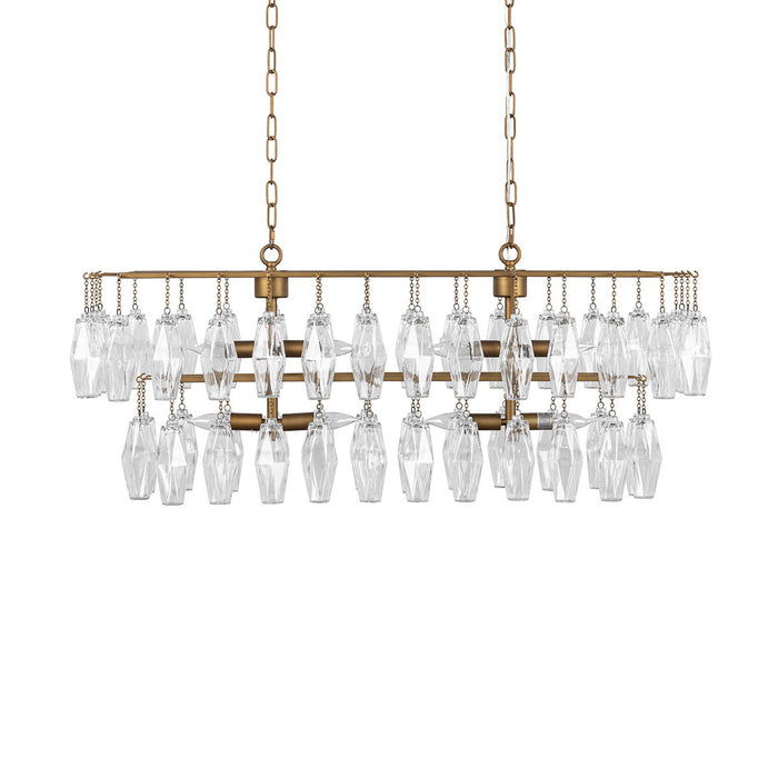 Tressia - Chandelier - Brass