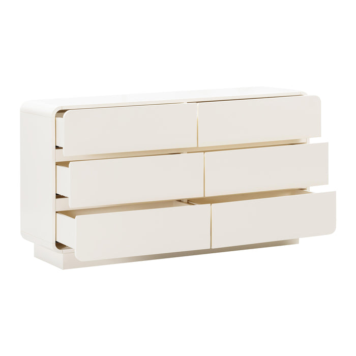 Sagura - 6-Drawer Dresser