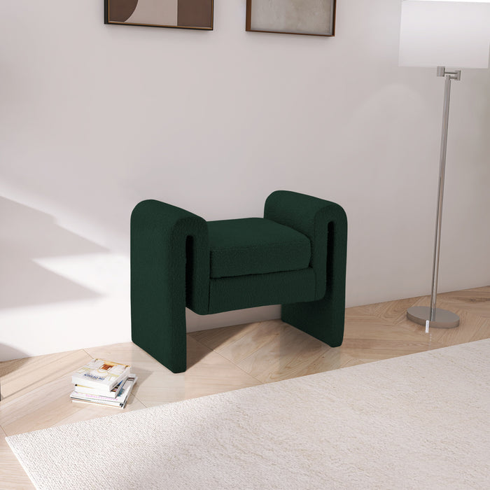 Stylus - Bench - Green - Fabric