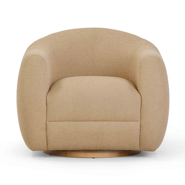 Judy - Boucle Swivel Chair