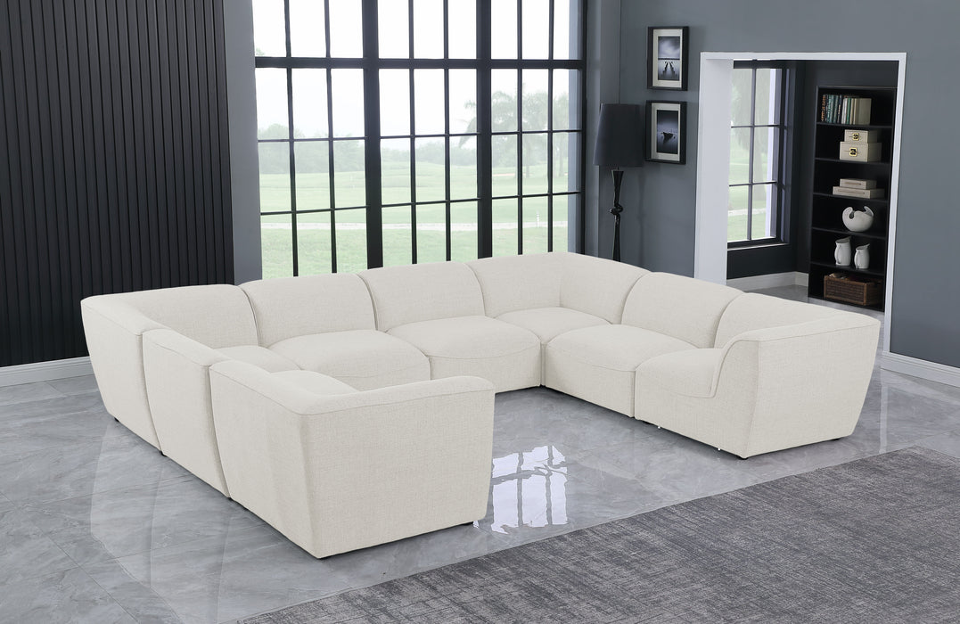 Miramar - Modular Sectional 8 Piece - Cream