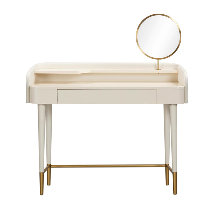 Penelope - Vegan Leather Wrapped Vanity Desk