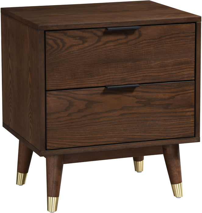 Vance - Night Stand - Walnut