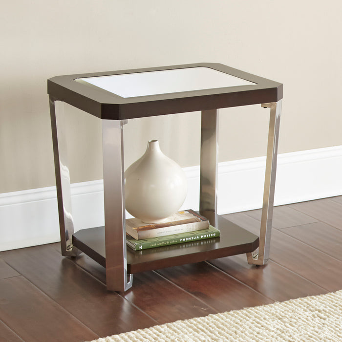 Truman - End Table - Brown