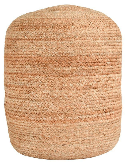 Poufs - Madeira Jute Pouf - Natural