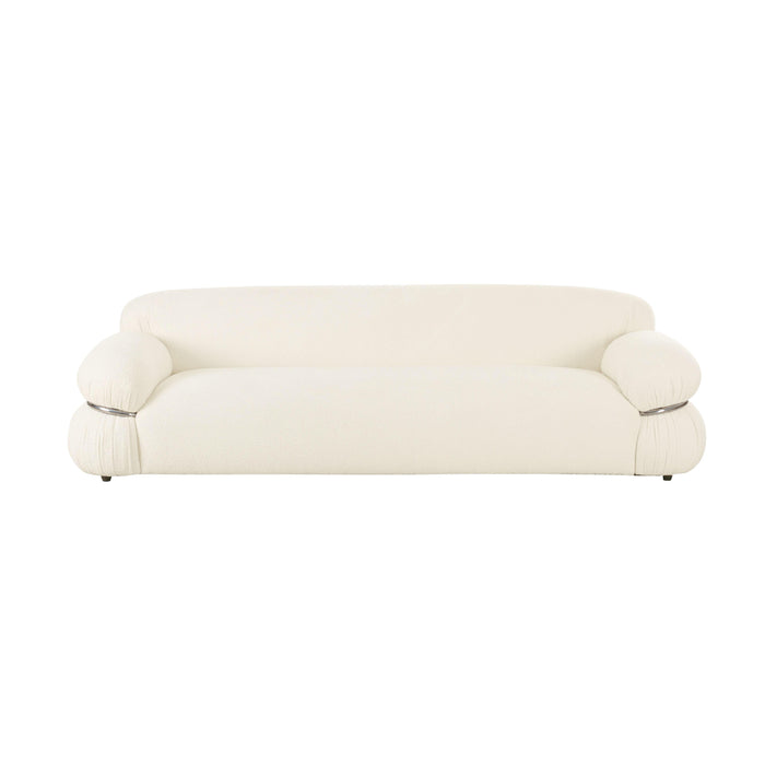 Leyla - Boucle Sofa - Cream