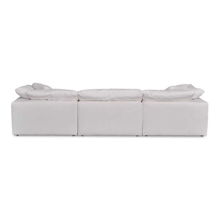 Clay - Modular Sofa Performance Fabric - White