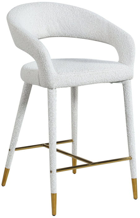 Destiny - Stool - Cream - Fabric