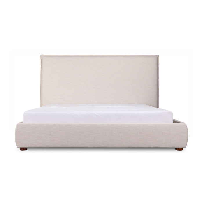 Luzon - Queen Bed Tall Headboard - Wheat