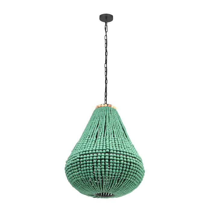 Palani - Bead Chandelier - Green