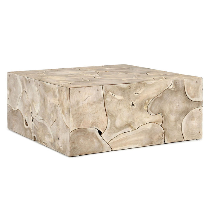 Sorrento - Square Coffee Table - Bleached