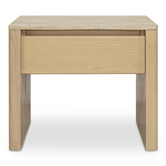 Blake - Nightstand - Travertine