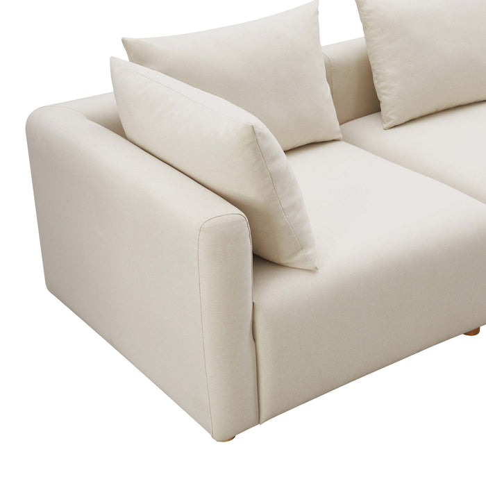 Hangover - Linen Loveseat - Cream