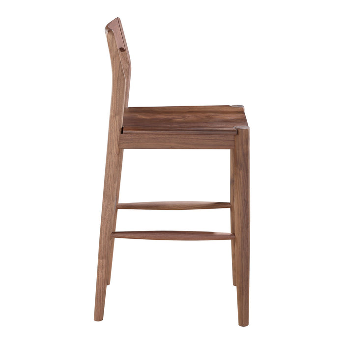 Owing - Counter Stool - Natural Walnut