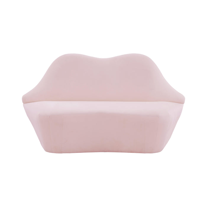 Lips - Velvet Settee