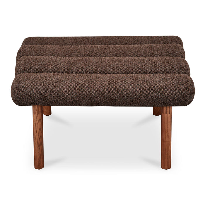 Arlo - Stool Performance Fabric - Dark Brown