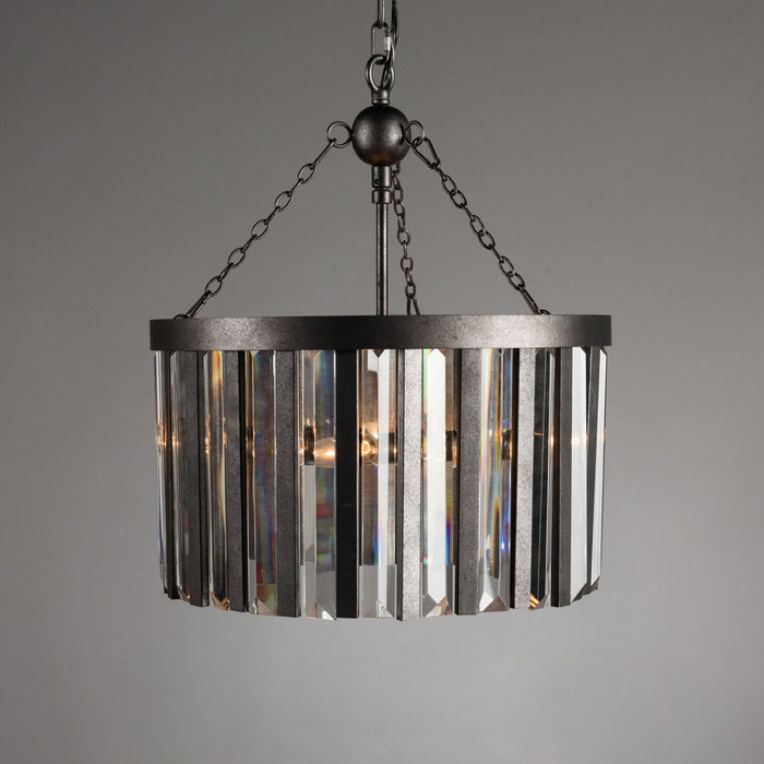 Olympia - Chandelier - Pewter