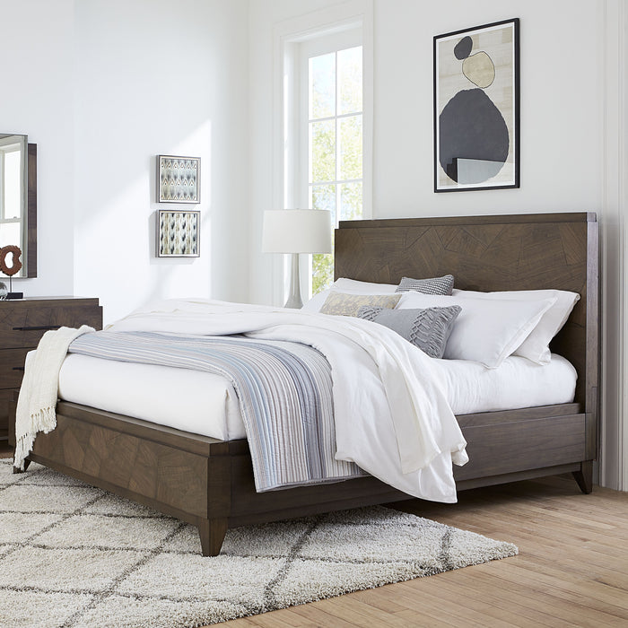 Broderick King Bed - Wld Ot Bn