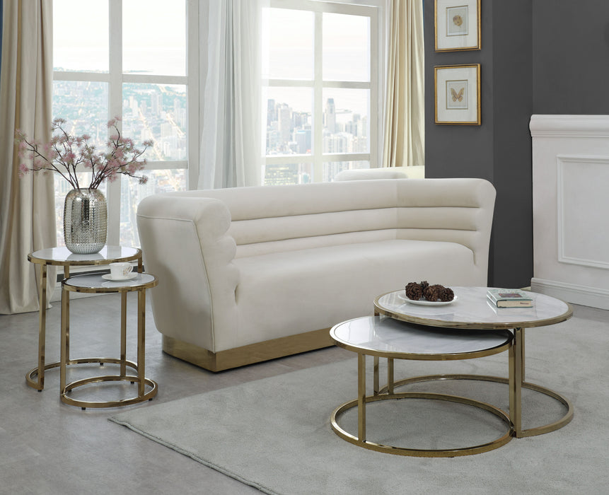 Massimo - End Table - Gold