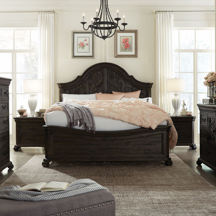 Bellamy - Complete Shaped Panel Bed