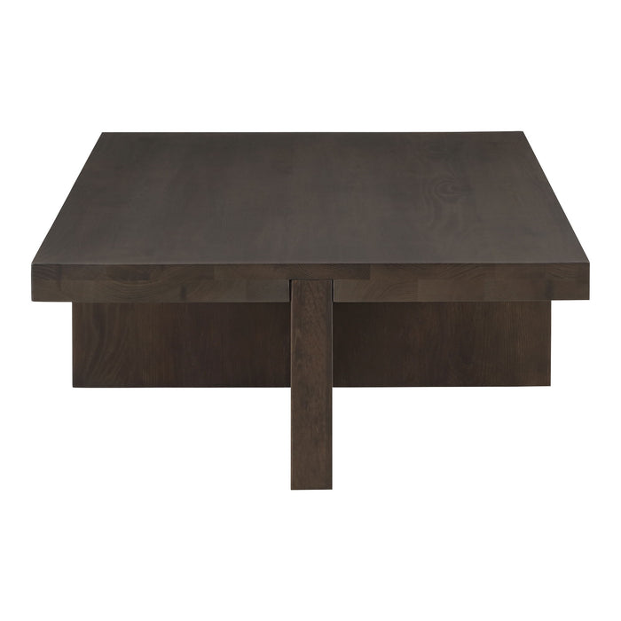 Folke - Rectangular Coffee Table - Dark Brown