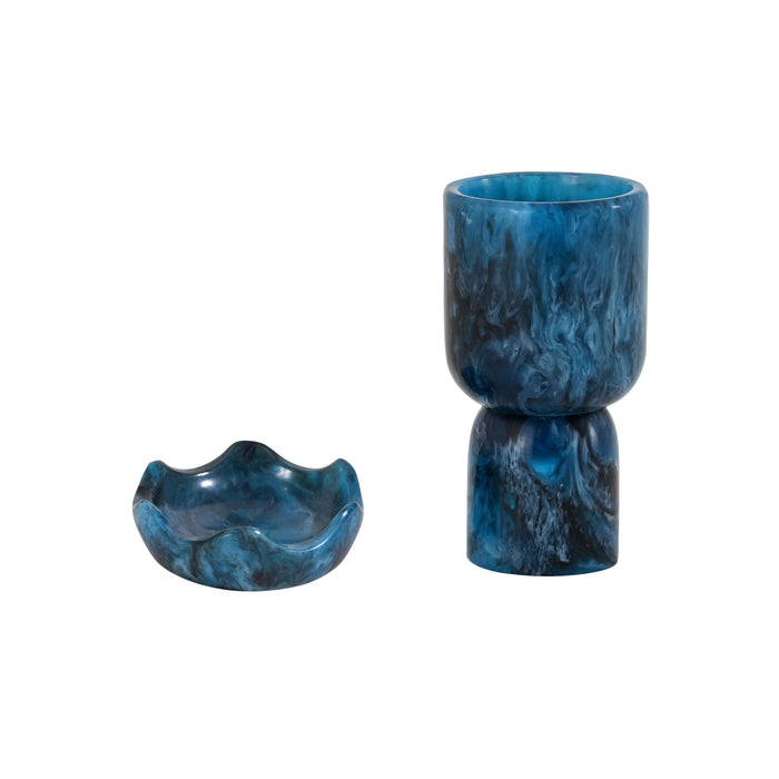 Platform - Swirl Resin Kiddush Cup