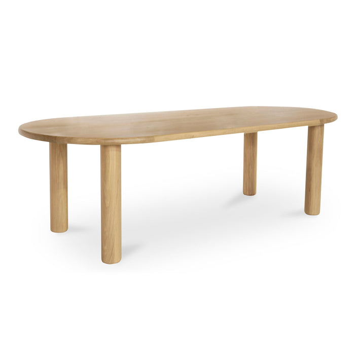 Milo - Dining Table Large - Natural Solid Oak