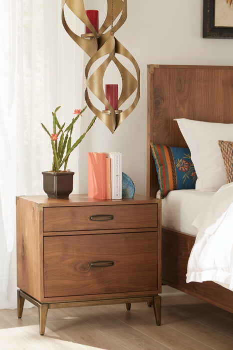 Adler Nightstand - Nat. Wlnt.