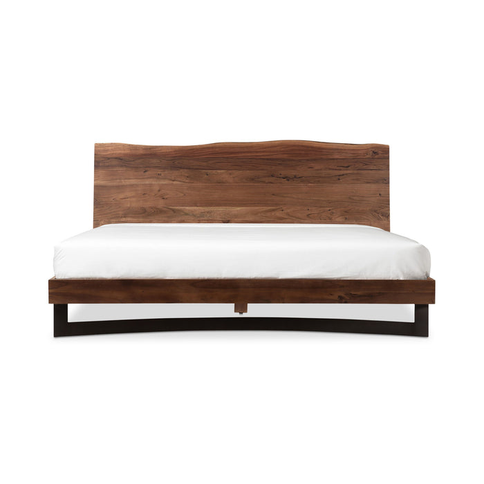 Bent - King Size Bed - Natural Stain