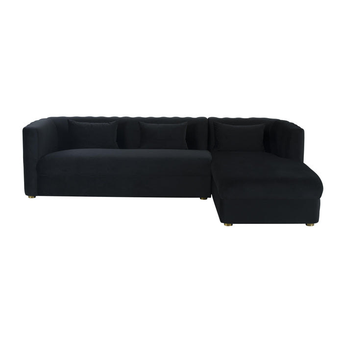 Callie - Velvet Sectional - RAF