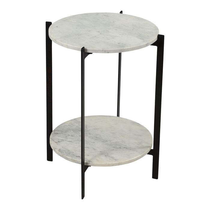 Melanie - Accent Table - White