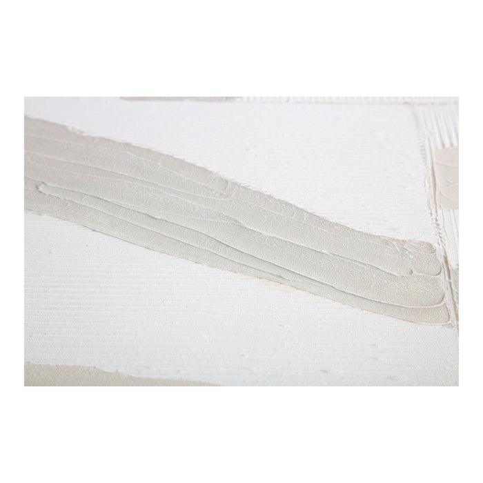 Configured - Framed Painting - White