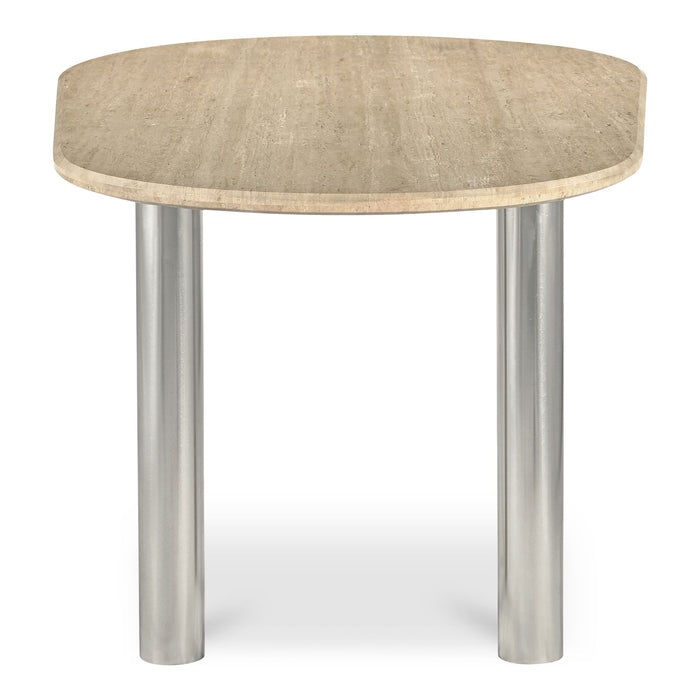 Fia - Dining Table Travertine - Beige